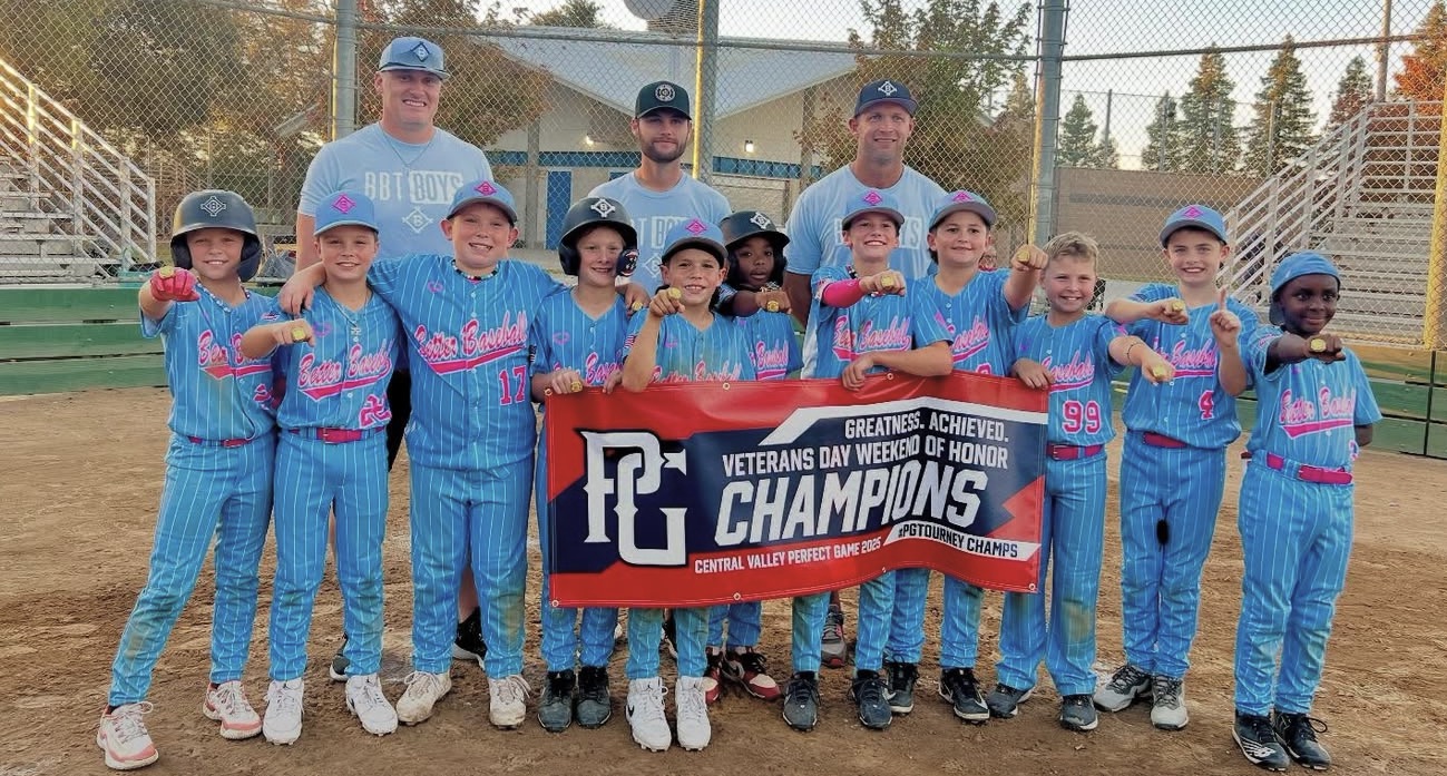 Youth baseball players training together at Better Baseball Training